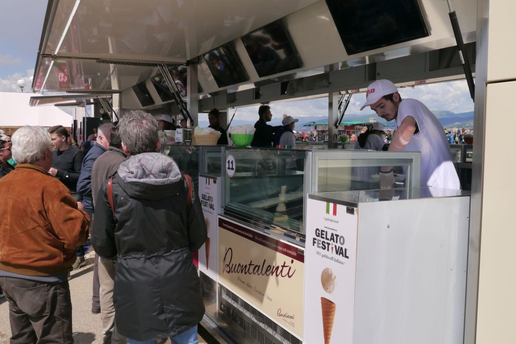 Eis auf dem Gelato Festival