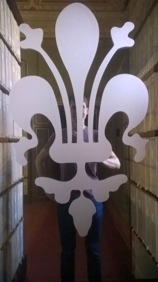 Florenzlogo im Palazzo Grifoni