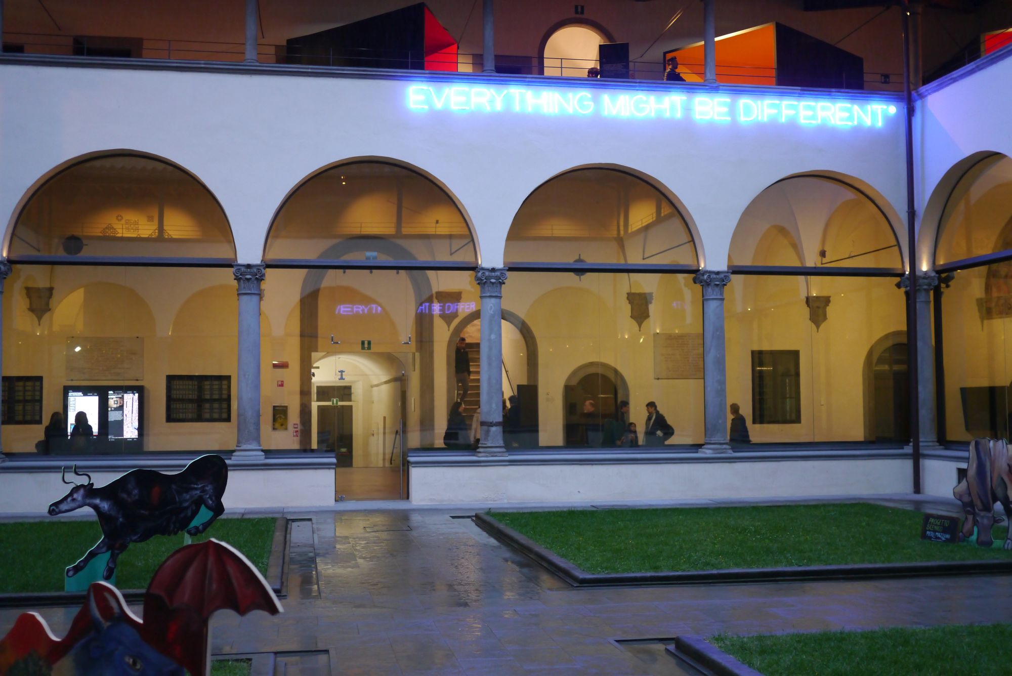 Innenhof des Museo Novecento