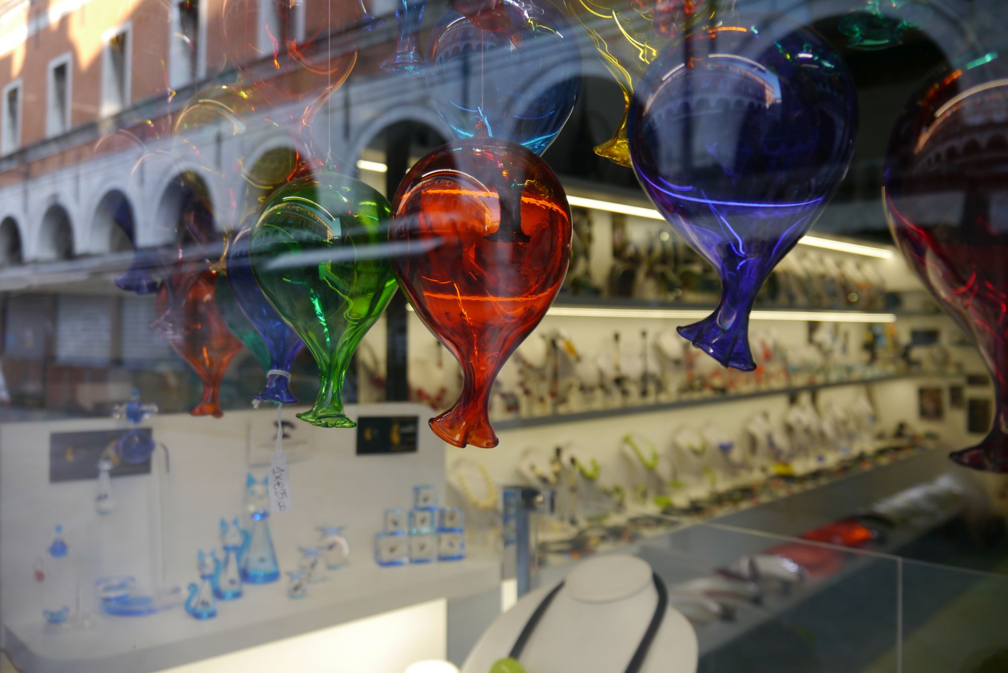 Venedig, Verkauf von Murano-Glas