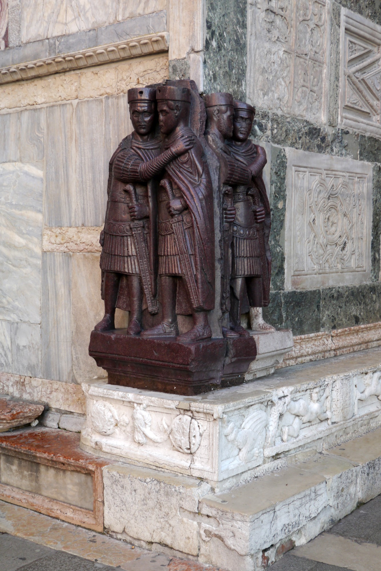 Porphyrgruppe der Tetrarchen in Venedig