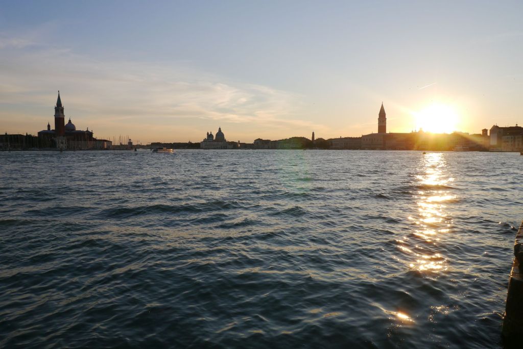 Sonnenuntergang in Venedig