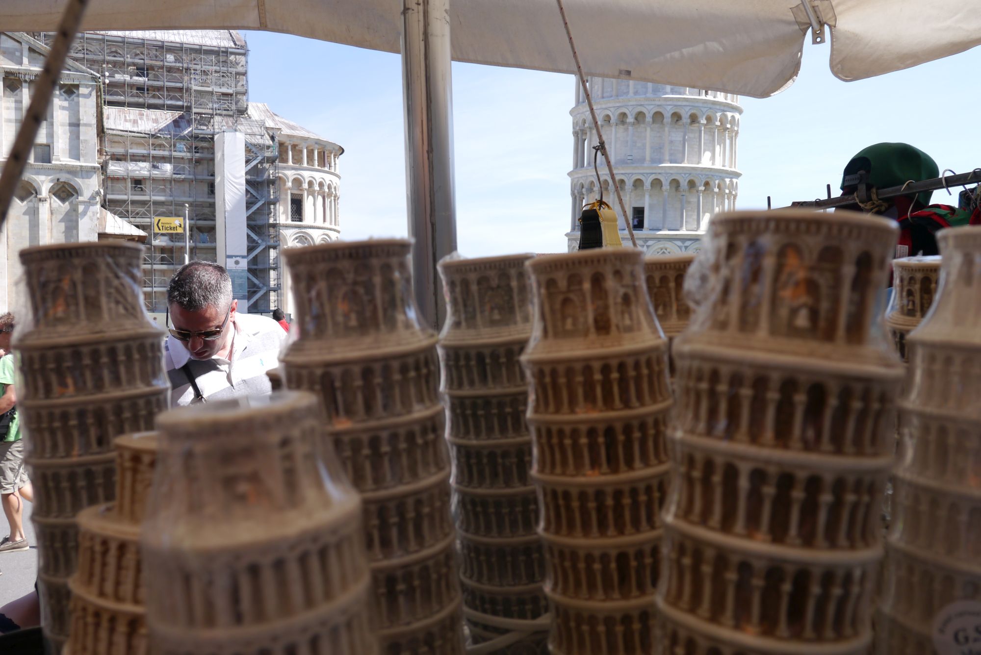 Souvenirs am Dom zu Pisa