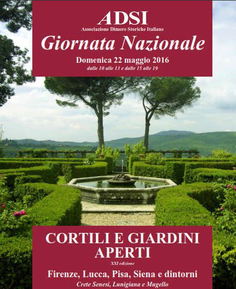 22.5.: Tag der offenen Höfe und Gärten in Florenz