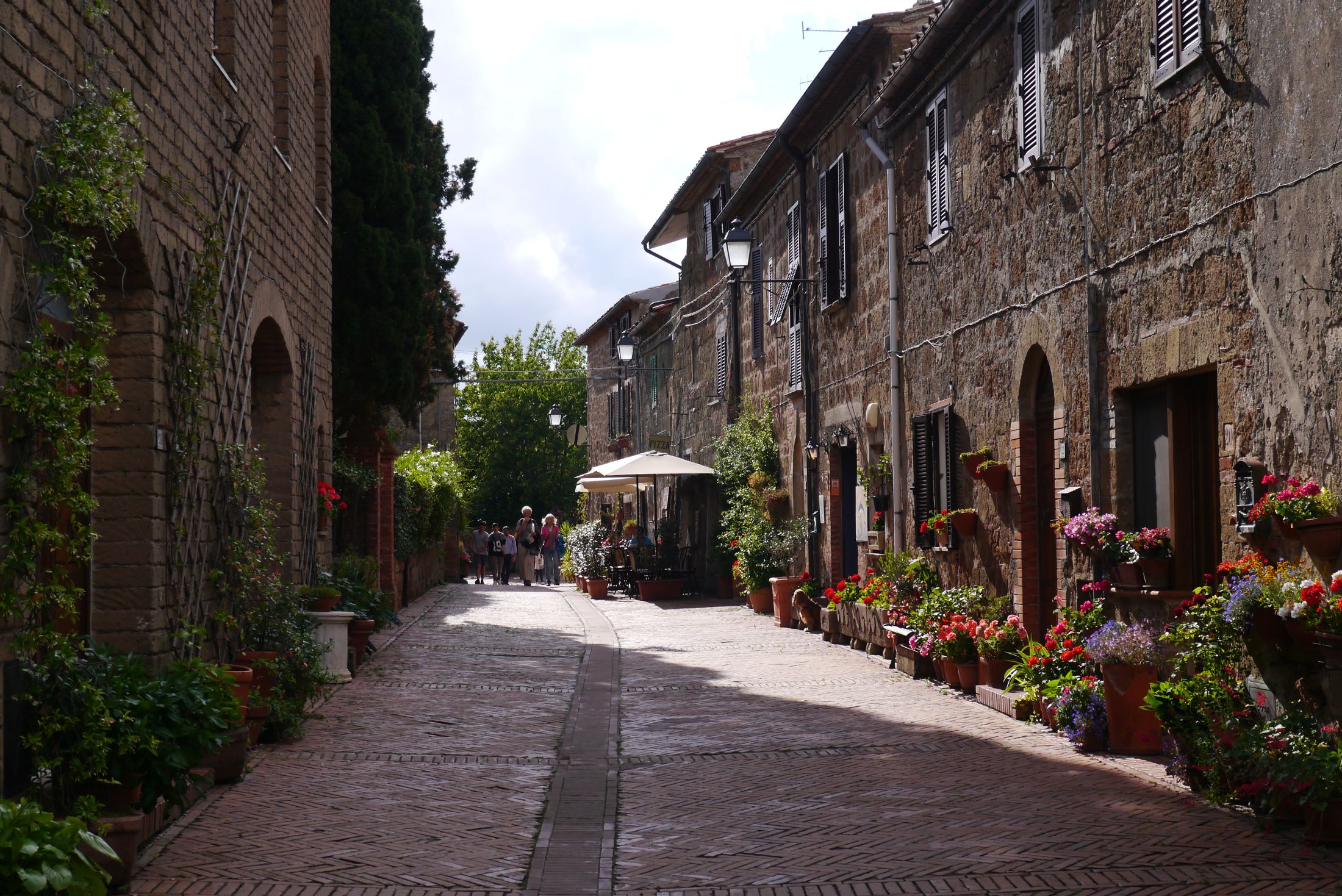 Hauptstraße in Sovana