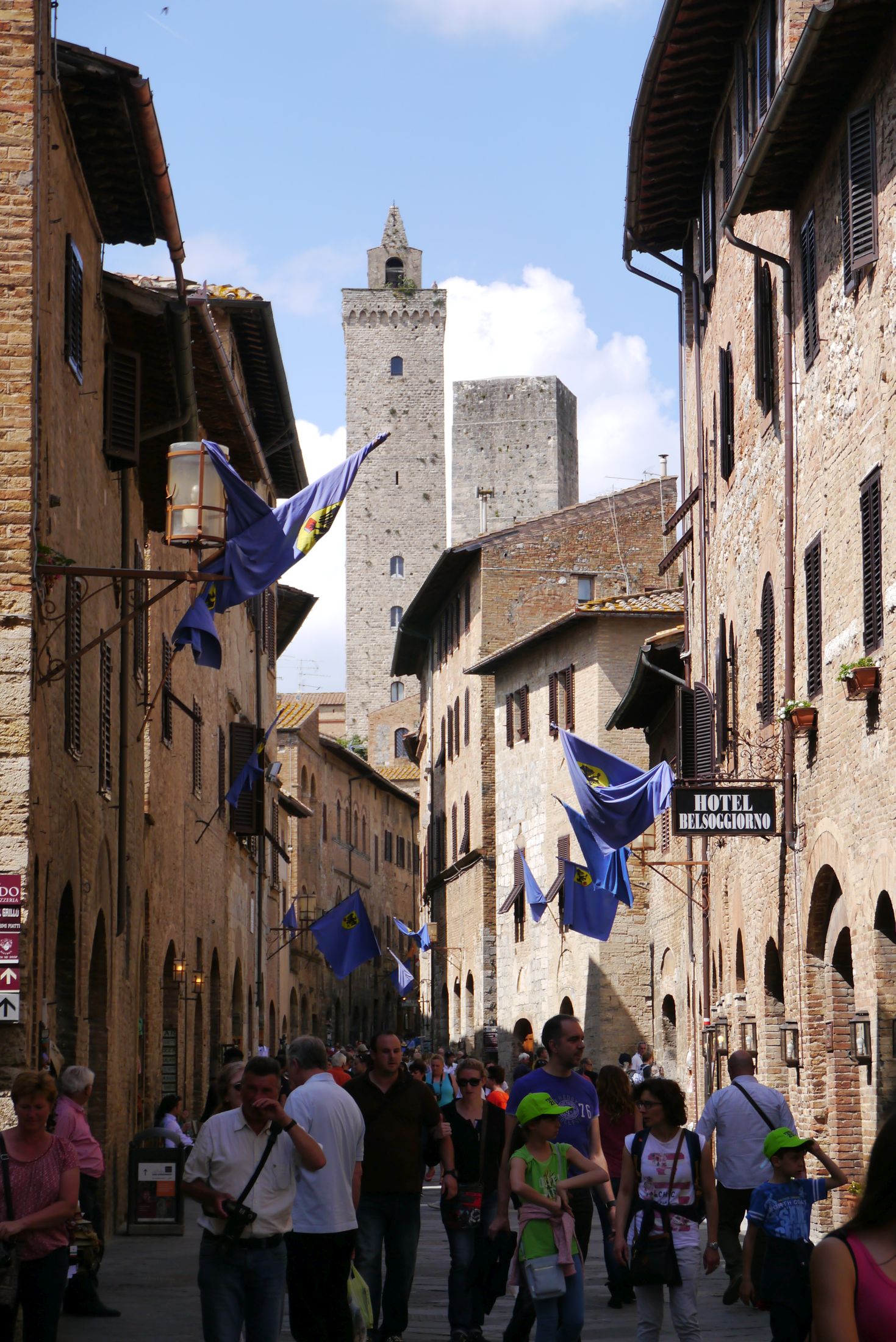 Via San Giovanni in San Gimignano