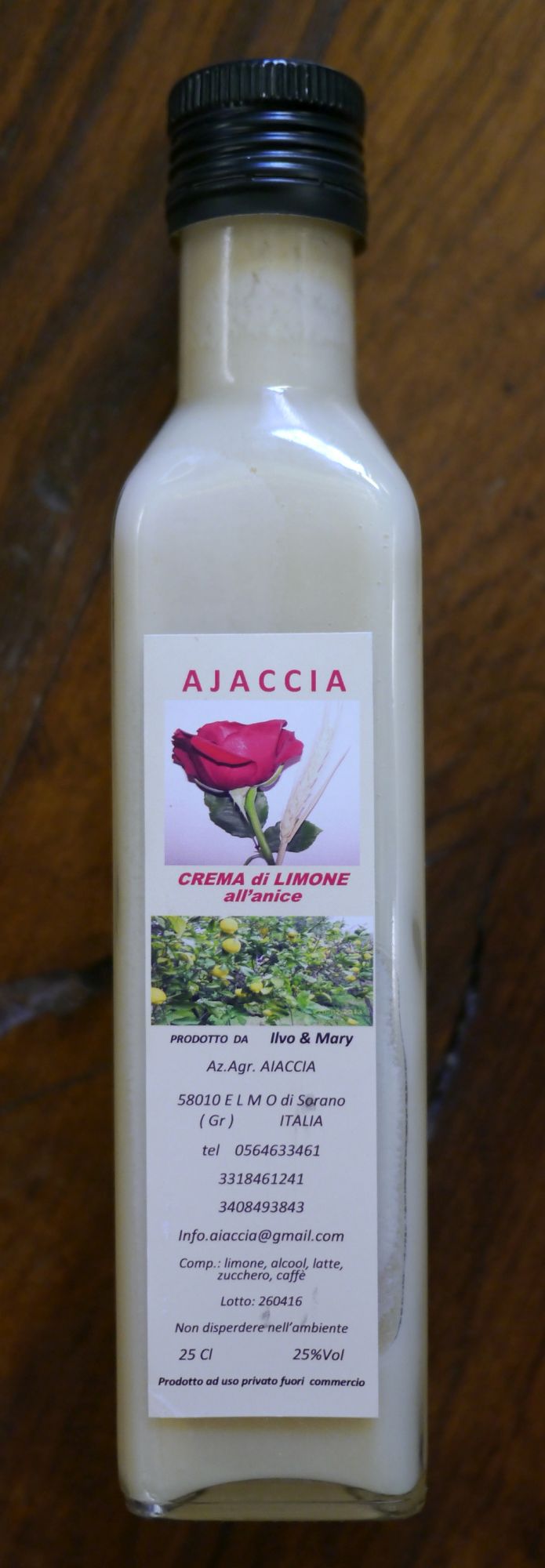 Limonenlikör mit Anis