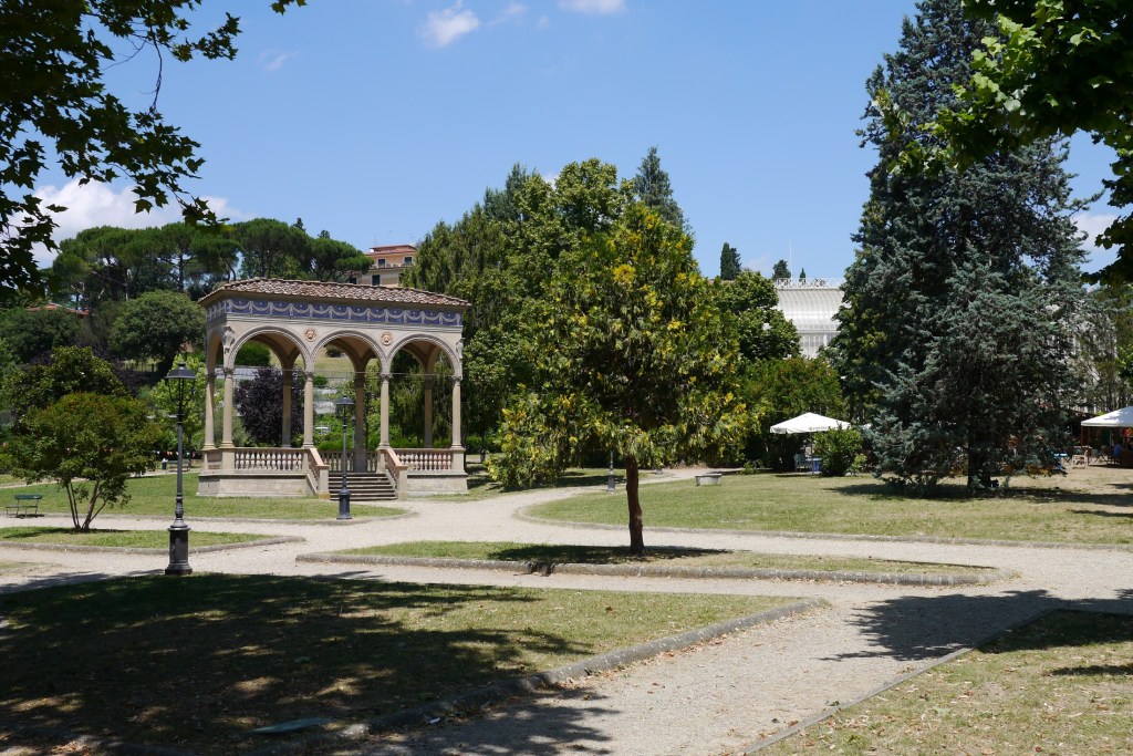 ... und danach relaxen im Giardino dell'Orticoltura