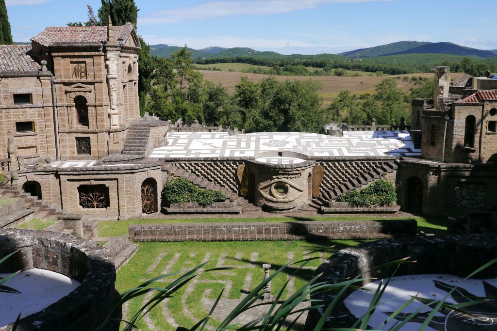 6.9.: sog. Ortstermin (KHI), Besichtigung von La Scarzuola