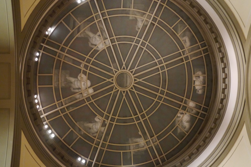 20.9.: Galleria dell'Accademia, David von Michelangelo (Spiegelung in der Kuppel)