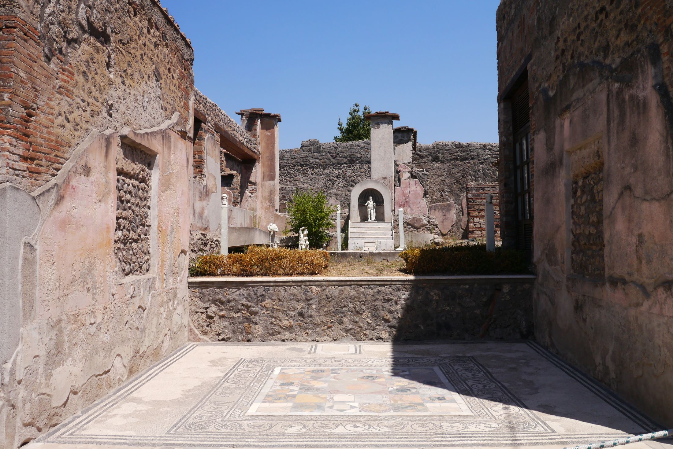 Tablinum eines Wohnhauses in Pompeji
