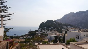 Am Rande der Altstadt von Capri