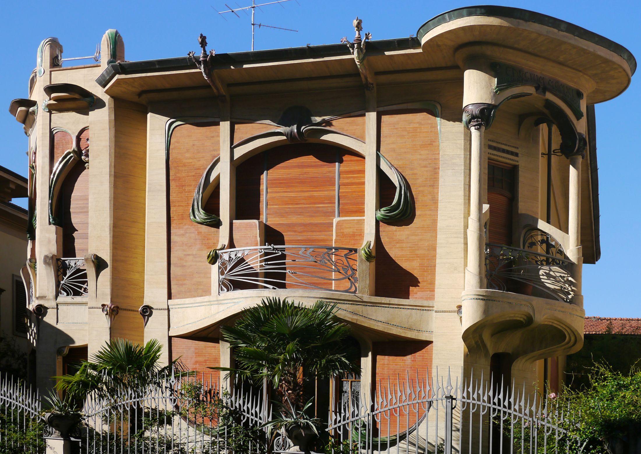 Jugendstilhaus in der Via Scipione Ammirato