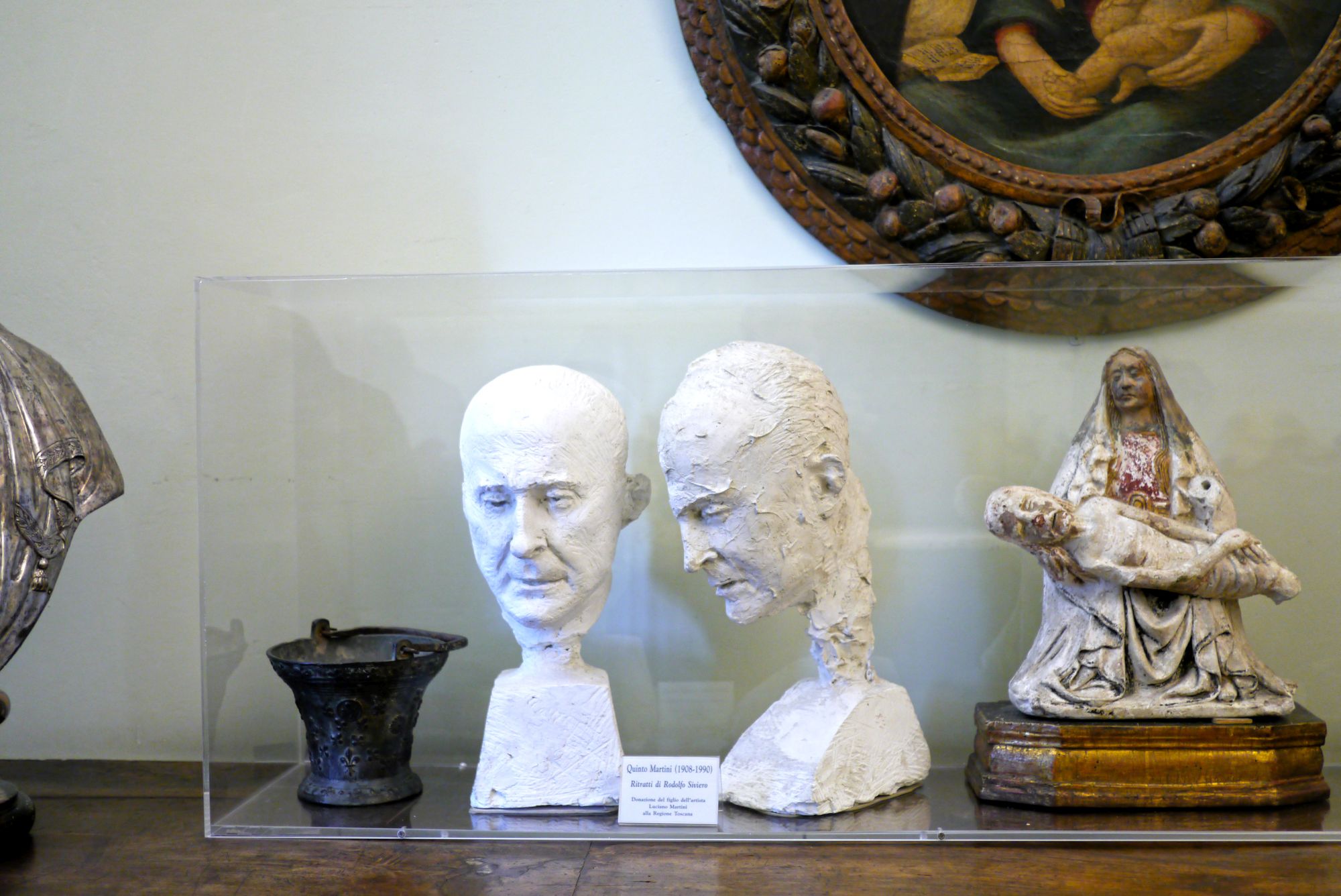 Porträt Sivieros von Quinto Martini im Museum Casa Rodolfo Siviero