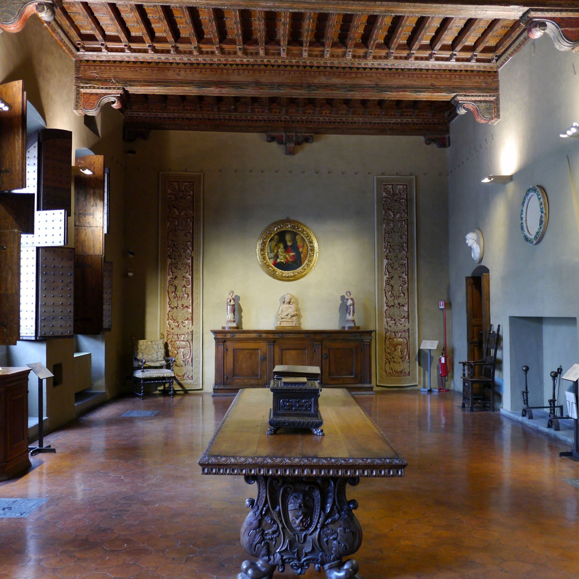 "Salone madornale" im ersten Obergeschosses des Palazzo Davanzati