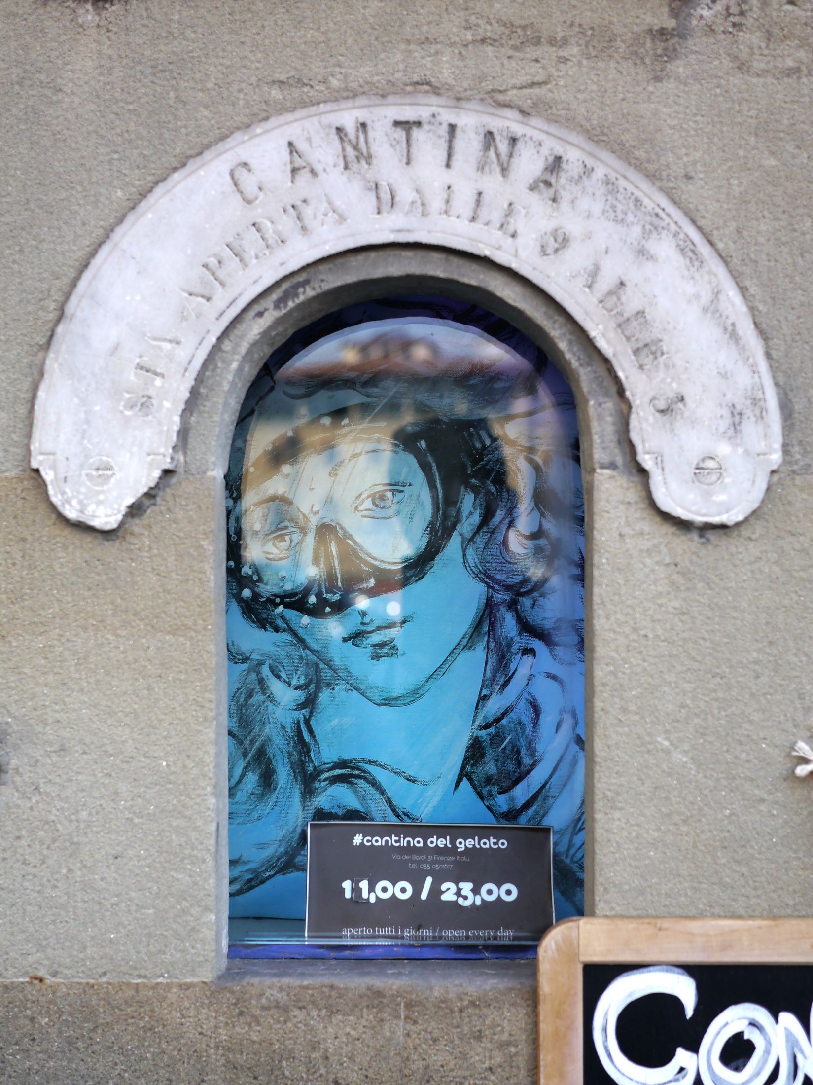 Buchetto del vino (Weinloch) in Florenz