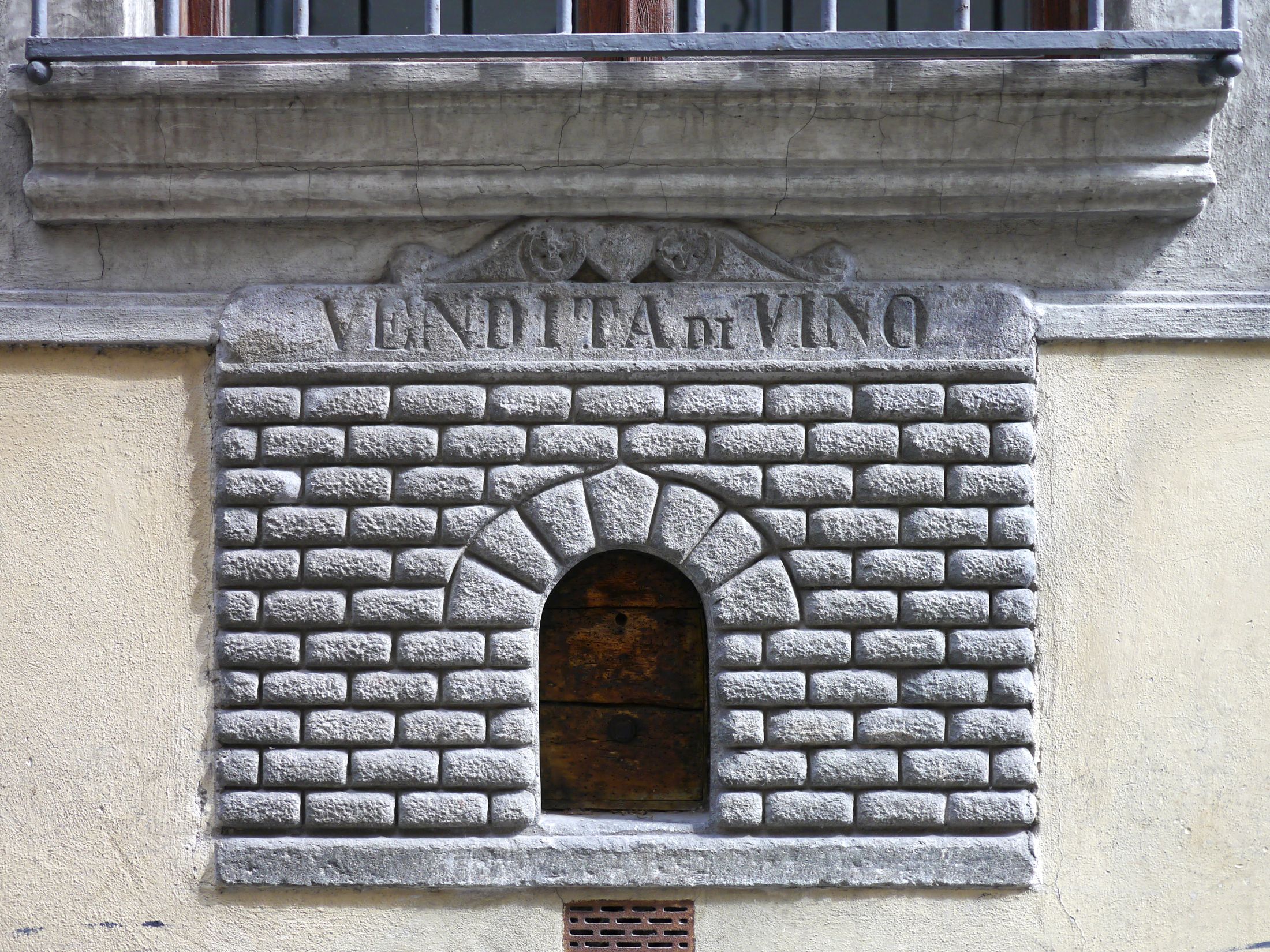 Buchetto del vino (Weinloch) in Florenz