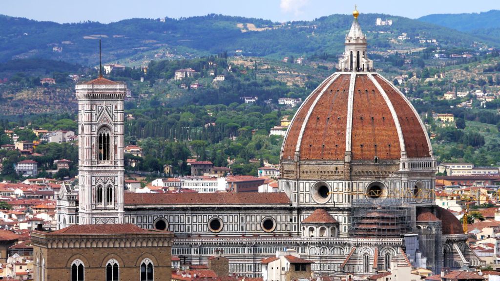 Arnolfo di Cambio und Filippo Brunelleschi in trauter&nbsp;Zweisamkeit