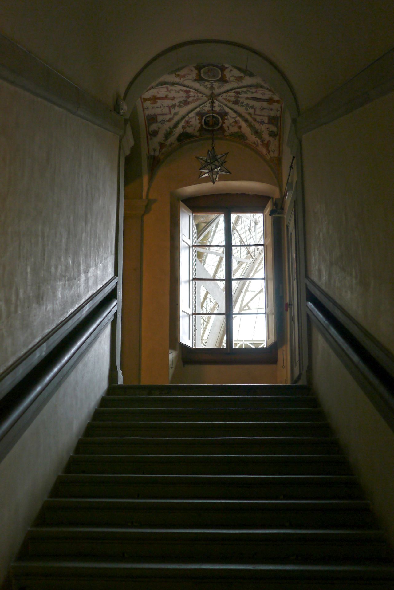 Treppenhaus der Villa Medicea La Petraia