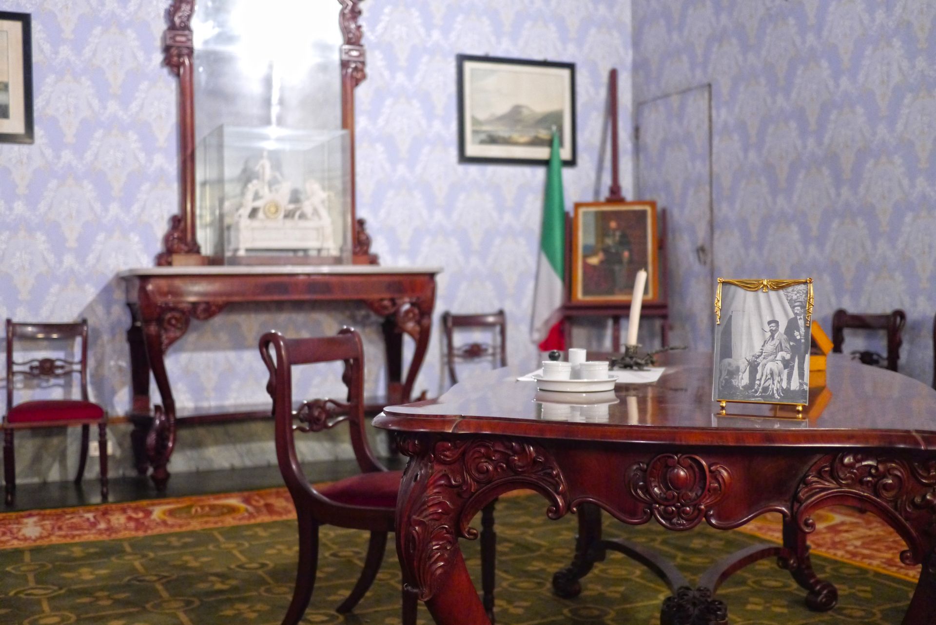 Inneneinrichtung der Villa Medicea La Petraia