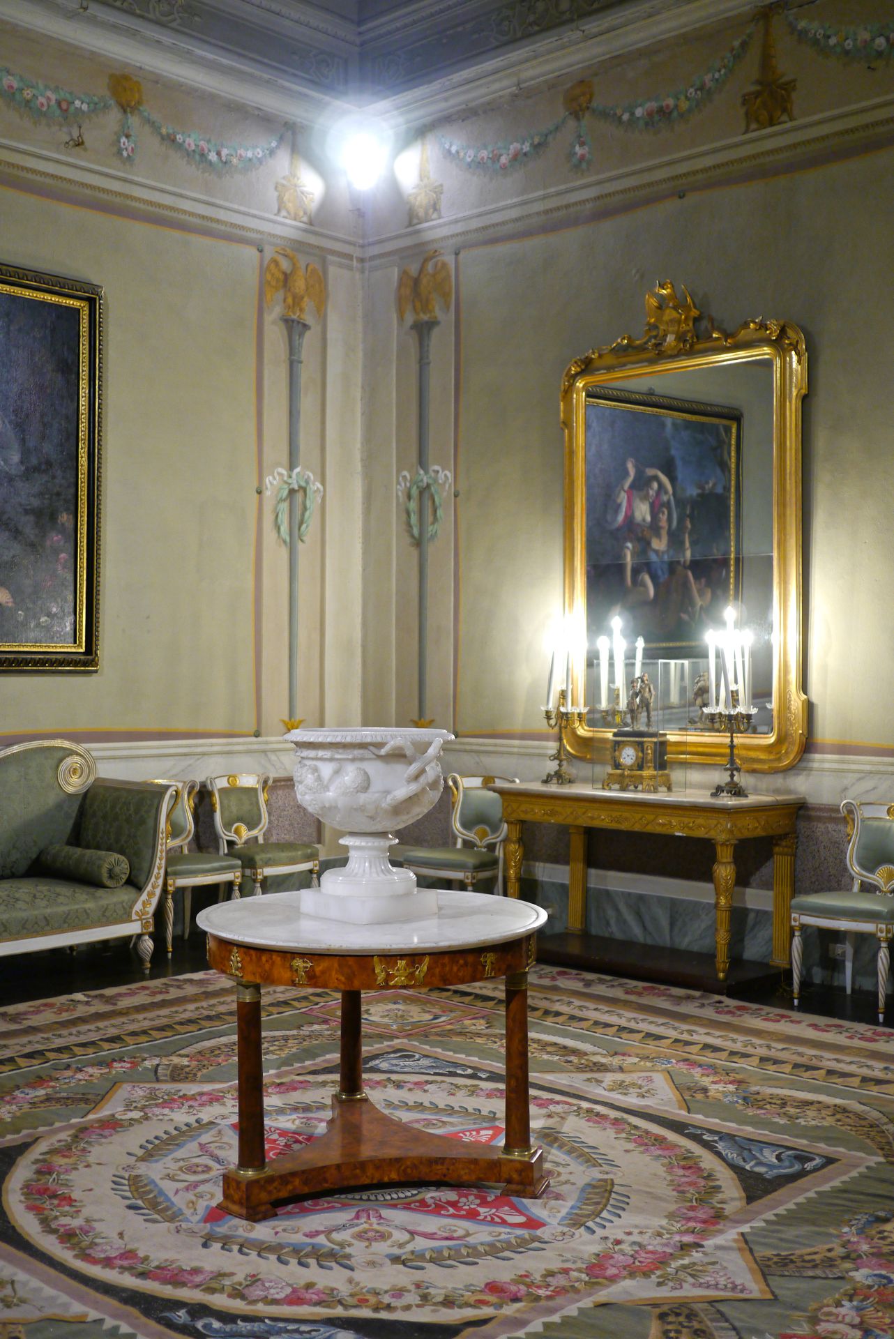 Inneneinrichtung der Villa Medicea La Petraia