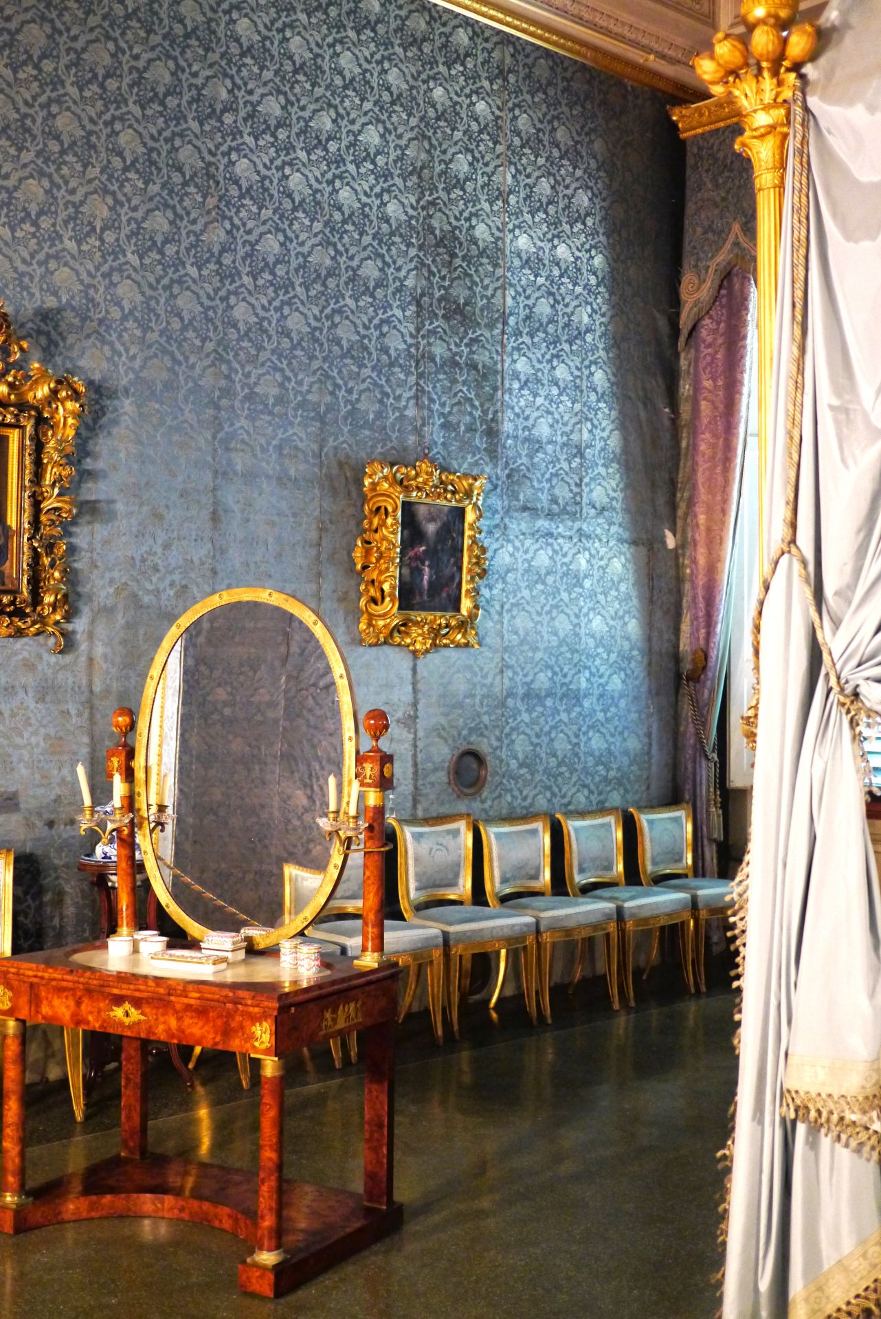 Inneneinrichtung der Villa Medicea La Petraia