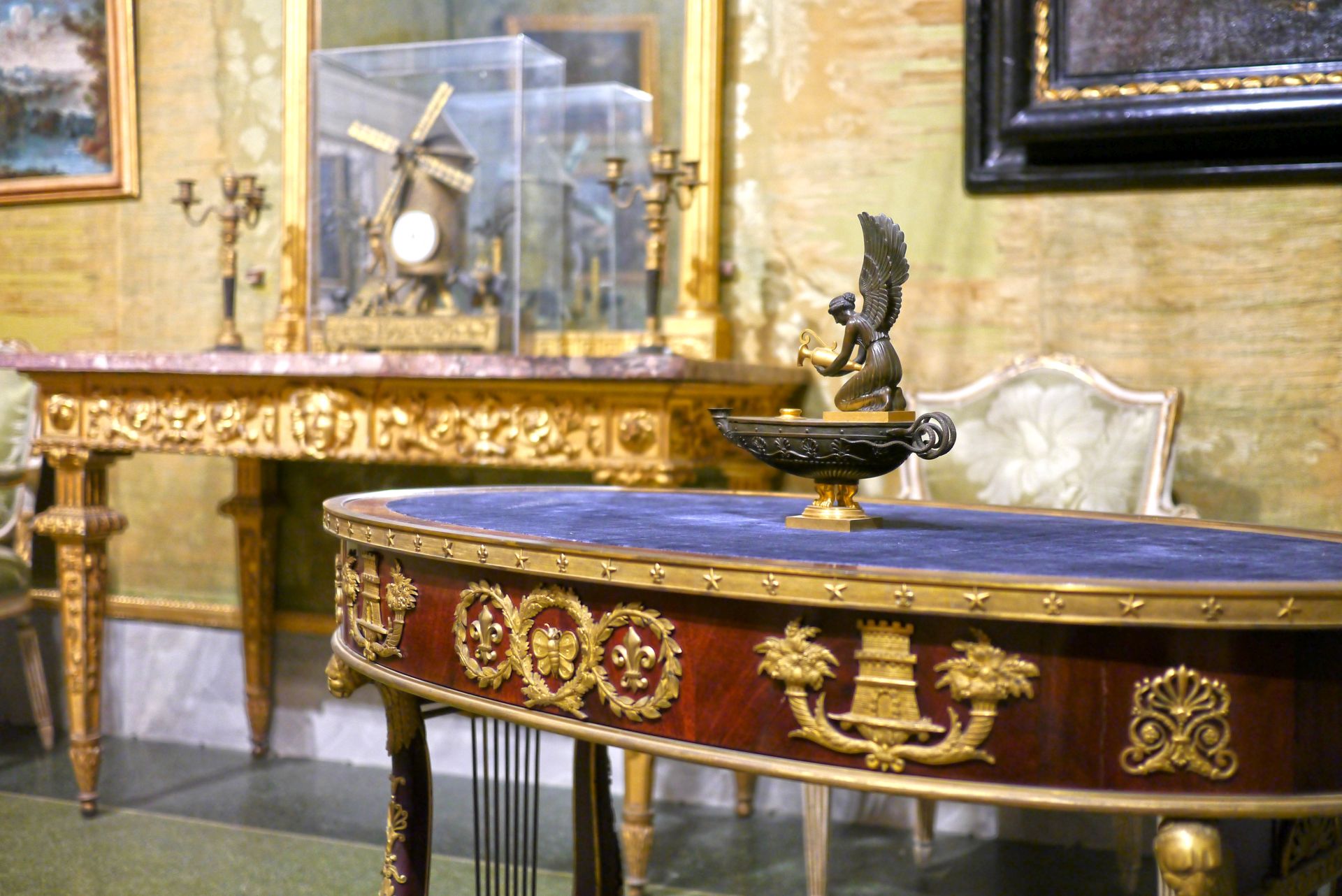 Inneneinrichtung der Villa Medicea La Petraia