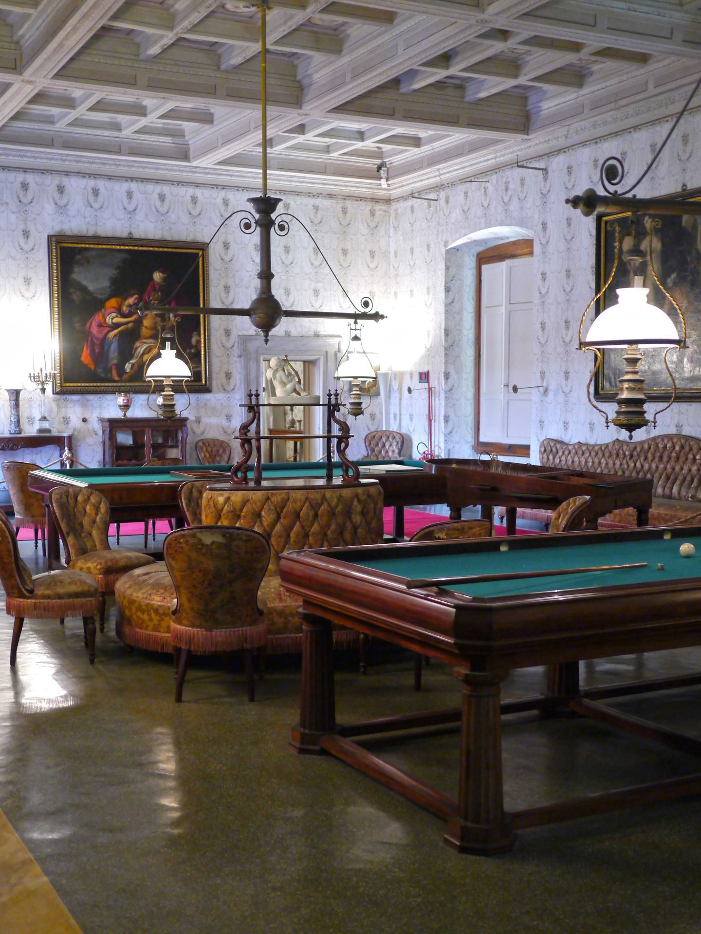Villa Medicea La Petraia, Spielzimmer