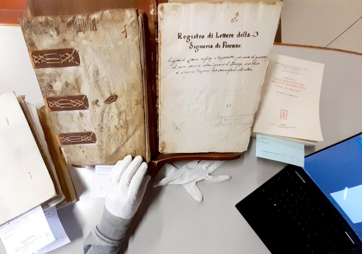 Älteste Akte der Signori Otto aus dem 15. Jahrhundert