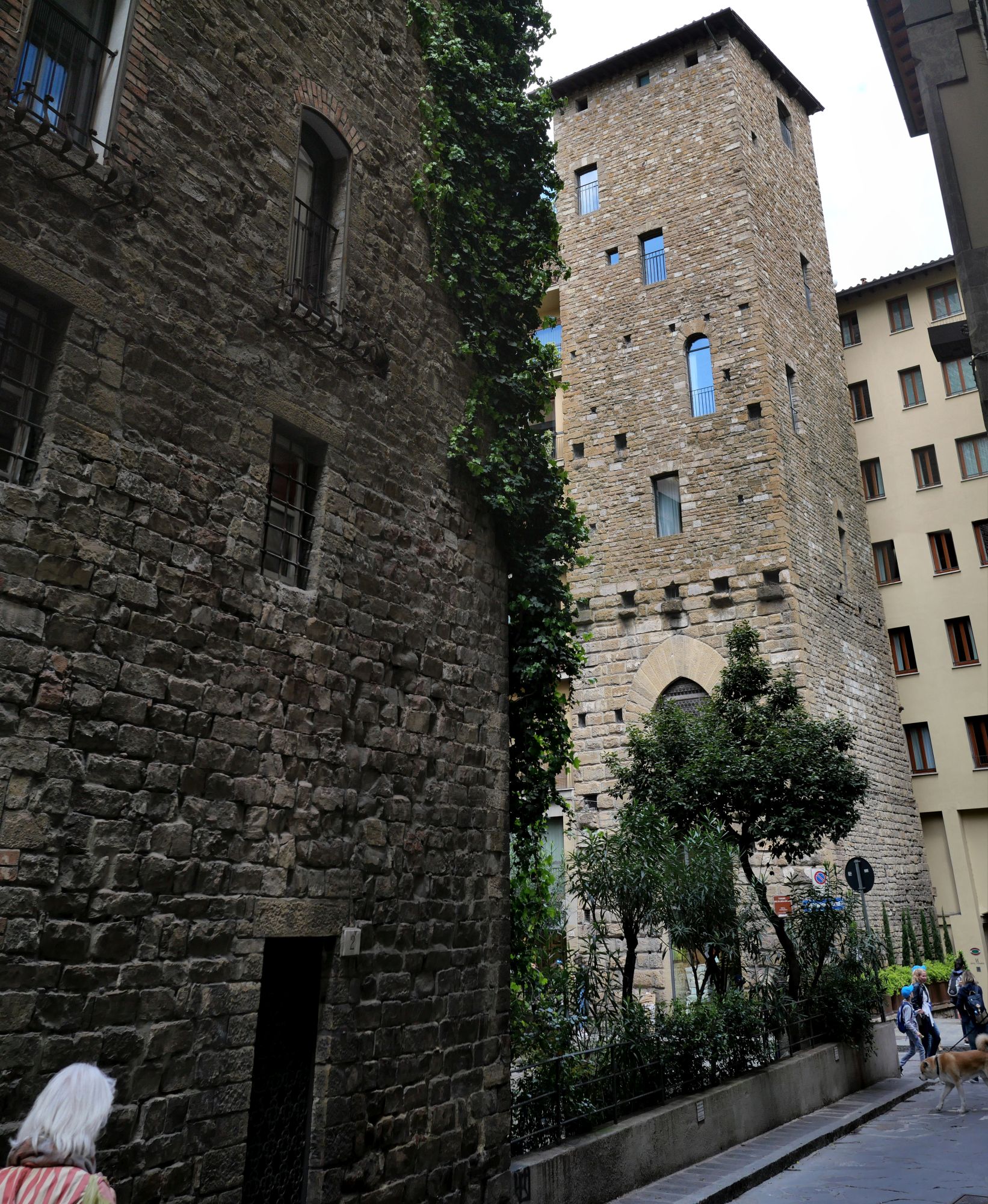 Geschlechtertürme in Florenz am Borgo S. Jacopo