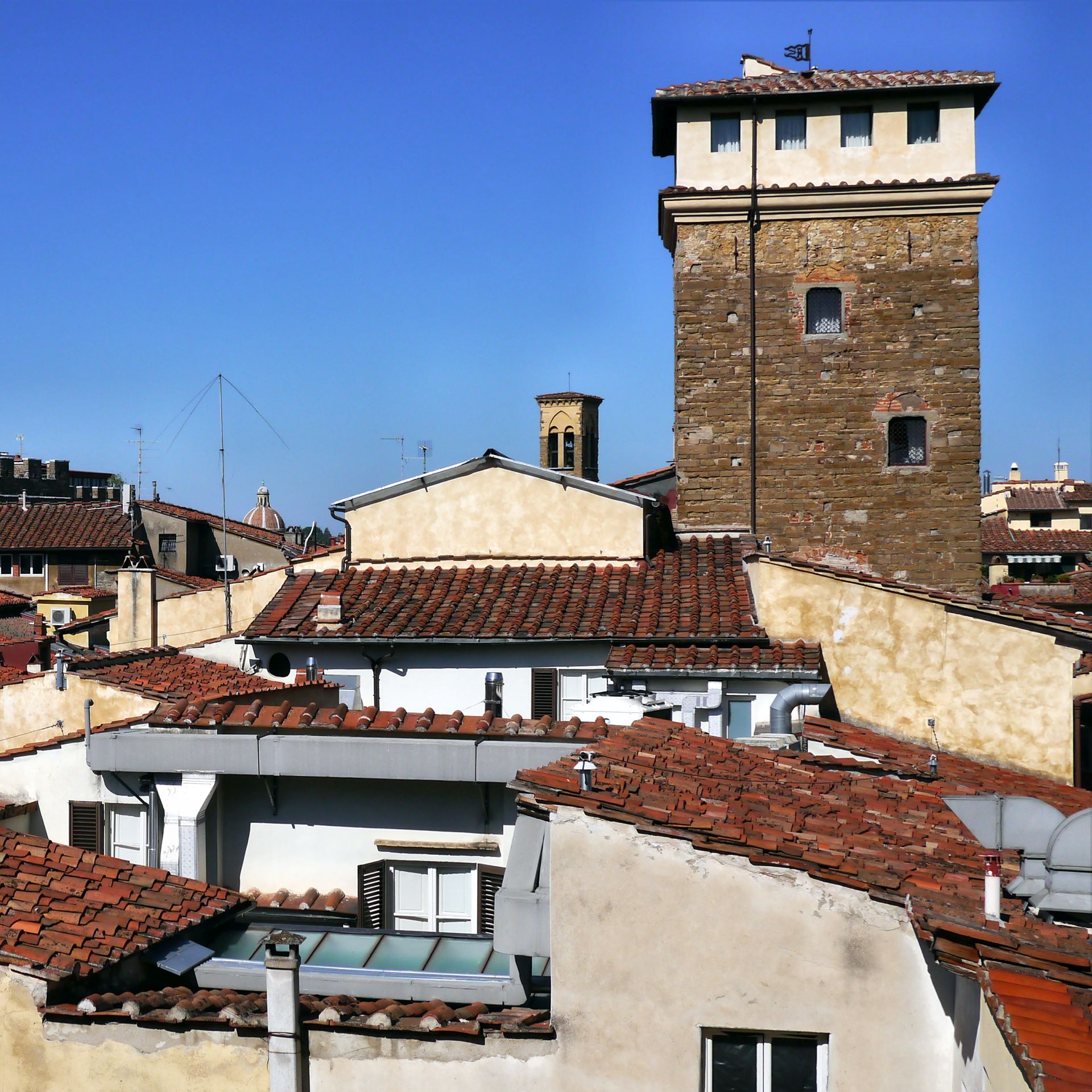 Wohnturm in der Via Porta Rossa in Florenz