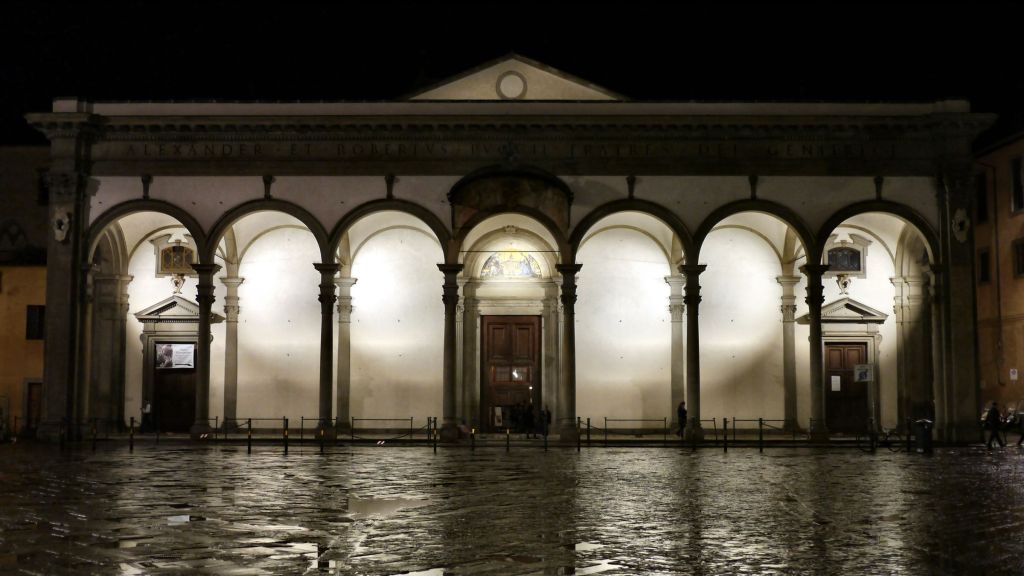 Front der Basilica della Santissima Annunziata