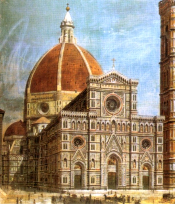 Fassadenentwurf von Emilio De Fabris