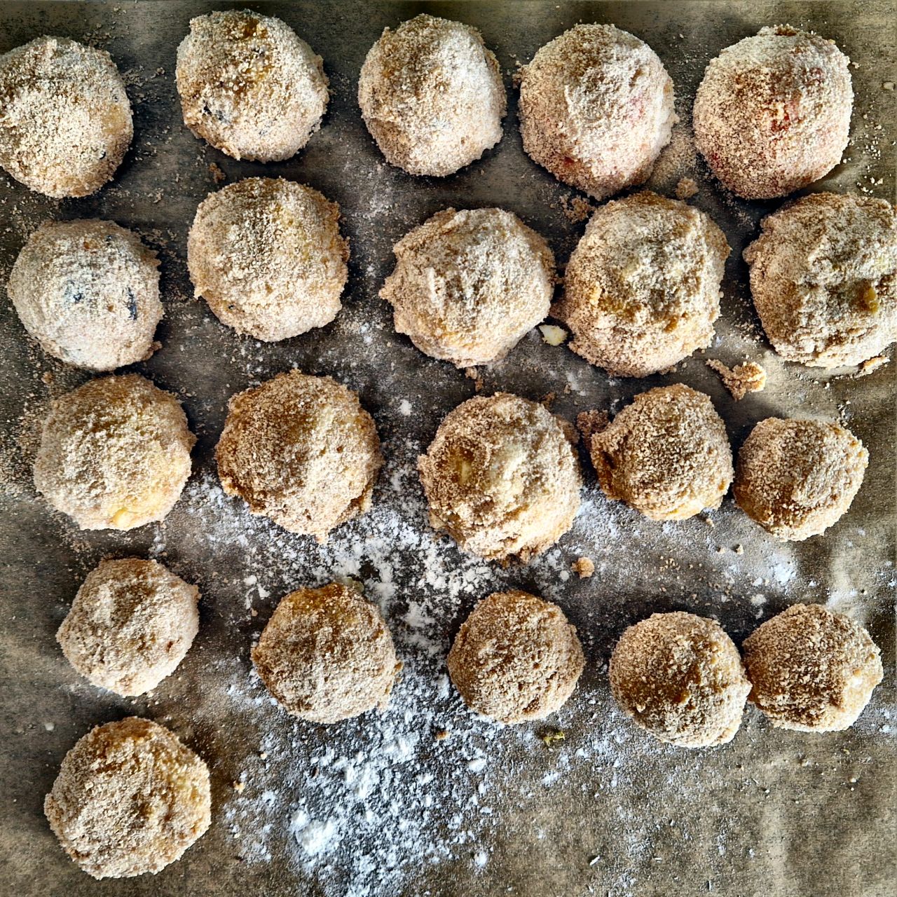 Panierte Arancini