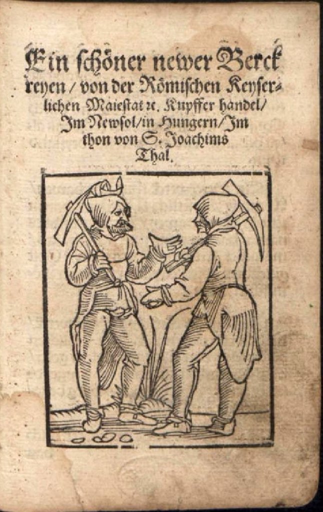 Ein schöner newer Berckreyen von der Römischen Keyserlichen Maiestat, Nürnberg 1562